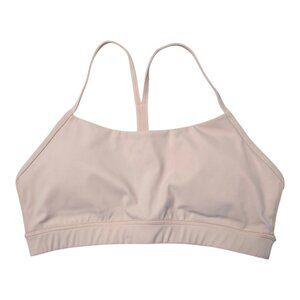 Rosemmetti Sport Bra Size 10 A-C cup Spaghetti Straps Tan NWT